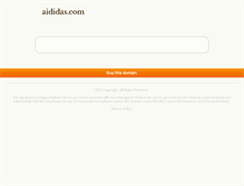 Tablet Screenshot of aididas.com